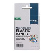 Concept 100G Box Elastic Bands Asst Sizes image