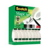 Scotch Magic Tape 810 Tower Pack 19mm x 33m (24 Pack)