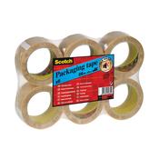 Scotch Packaging Tape Heavy 50mmx66m Clear (6 Pack) image