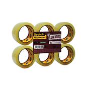 Scotch Packaging Tape Low Noise 48mmx66m Clear (6 Pack) image