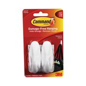 3M Command Medium White Adhesive Hook (2 Pack) image
