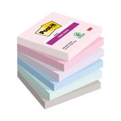 Post-it Super Sticky Notes Soulful 76x76mm 90 (Pack of 6) image