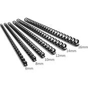 Q-Connect Black 12mm Binding Combs (100 Pack) image