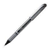 Pentel EnerGel Plus Metal Tip Rollerball Pen 0.7mm Black Pk12 image