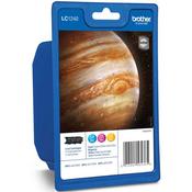 Brother LC1240 Inkjet Cartridge Rainbow Pk CMY image