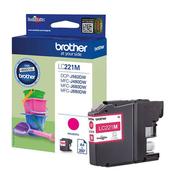 Brother LC221M Inkjet Cartridge Magenta image