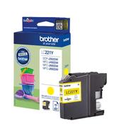 Brother LC221Y Inkjet Cartridge Yellow image