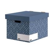 Bankers Box Decor Storage Box Blue (5 Pack) image