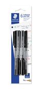 Staedtler 430 Ballpoint Pen Medium Black (6 Pack) image