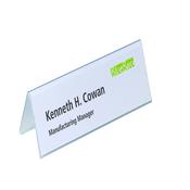 Durable Place Name Holder 61x210mm Pk25 image