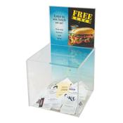 Deflecto Suggestion Box/Sign Holder Clear image