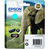 Epson 24XL XP750/850 Elephant Inkjet Cartridge High Yield Cyan image