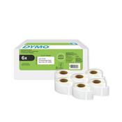 Dymo LabelWriter Return Address Labels 25 x 54mm White (Pack of 6) image