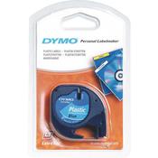 Dymo Letratag Plastic Tape 12mm x4m Ultra Blue image