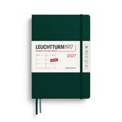 Leuchtturm1917 12 Month weekly Planner Forest Green 2027 image