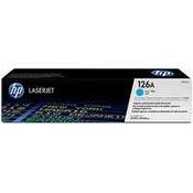 HP 126A Colour LaserJet Toner Cartridge 126A Cyan CE311A image