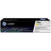 HP 126A Colour LaserJet Toner Cartridge 126A Yellow CE312A image
