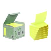 Post-it Recycled Z-Notes 76 x 76mm Canary Yellow (6 Pack) image