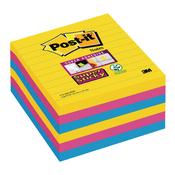 Post-it Notes Super Sticky XL 101 x 101mm Lined Rio (6 Pack) image