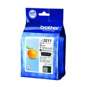 Brother LC3211 CMYK Ink Cartridge Value Pack