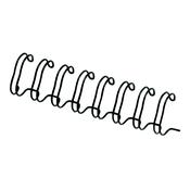 14.3mm Black Wire Binding Element Pk100