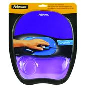 Fellowes Crystals Gel Purple Mouse Pad image