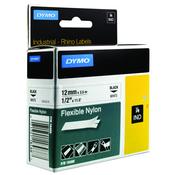 Dymo White Rhino Nylon Tape 12mm x 3.5m image