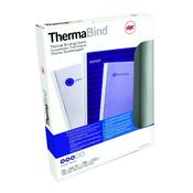 GBC LeatherGrain 1.5mm Royal Blue Thermal Binding Covers Pk100 image