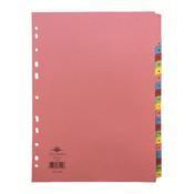 A-Z Reinforced Subject Divider A4 Assorted image