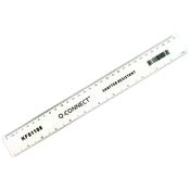 Ruler Shatterproof 300mm Clear image