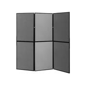 Q-Connect Display Board 6 Panel Blue/Grey image