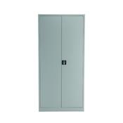 Talos Double Door Stationery Cupboard 1950 Grey image