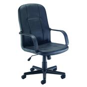 Jemini Jack 2 Leather Look Executive Chair Black image