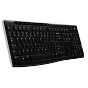 Logitech Black K270 Wireless Keyboard UK