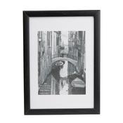 Black Wood Certificate Frame Glass image