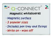 Drywipe Magnetic Whiteboard Q Connect 1200x900mm image