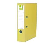 Lever Arch File Foolscap Paper-Backed Yellow Box 10's image