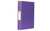 2-Ring Binder A4 25mm Polypropylene Purple Box 10's image