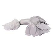White 27x16mm Strung Ticket Pk1000 image