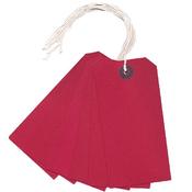 Red 120x60mm Strung Tag Pk1000 image