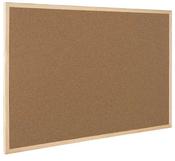 Cork Noticeboard Wooden Frame 900x600mm image