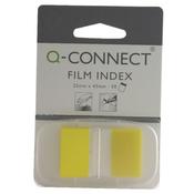 Transparent Page Markers Yellow 25mm Pack 50 image