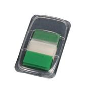 Transparent Page Markers Green 25mm Pack 50 image