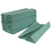 2Work Hand Towel 1 Ply Green Pk 2955 HT1301