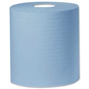 2Work Centrefeed Roll 1 Ply 300 Metre Blue Pk 6