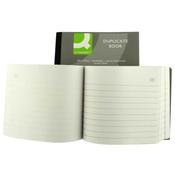 Q-Connect Duplicate Book 4x5 Inches Ruled Feint KF04094 image