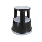 Black Metal Kick Step Stool image