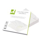Q-Connect Lint Free Wipes 200 x 200mm (100 Pack) image