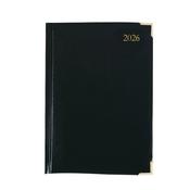 Executive Diary Day Per Page A5 Black 2026 image