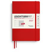 Leuchtturm1917 Weekly Notes Planner Cherry Red 2027 image